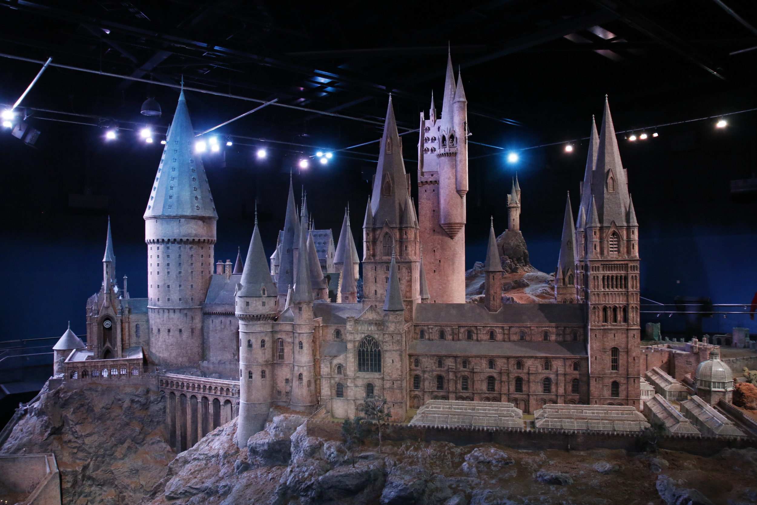 In my opinion, this is the crown and jewel of the entire place. It's a small scale, yet very large Hogwarts castle.