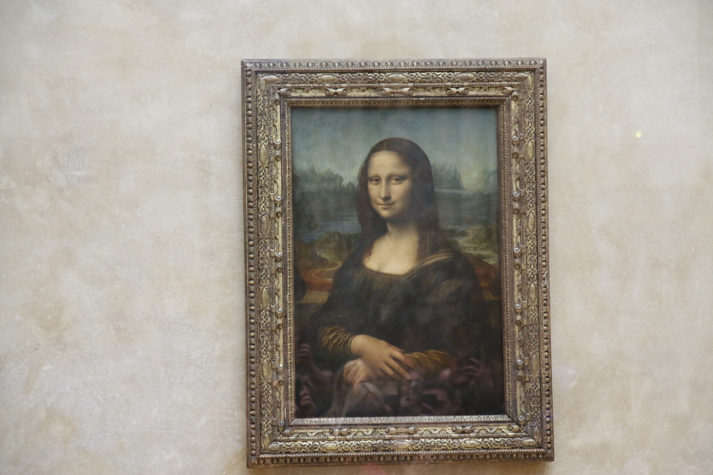 Arguably the most famous painting in the world.