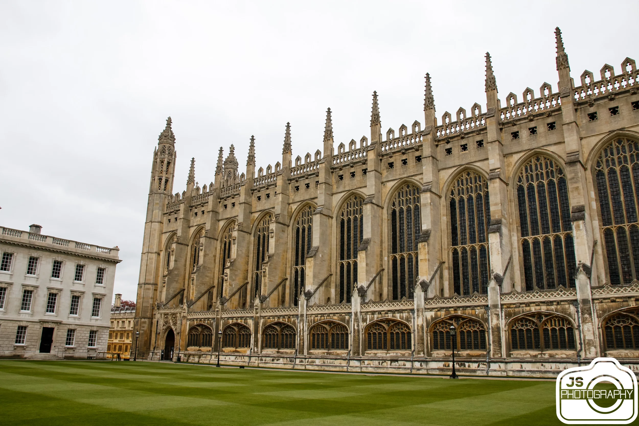 King's College Chapel built in the late 1400s.