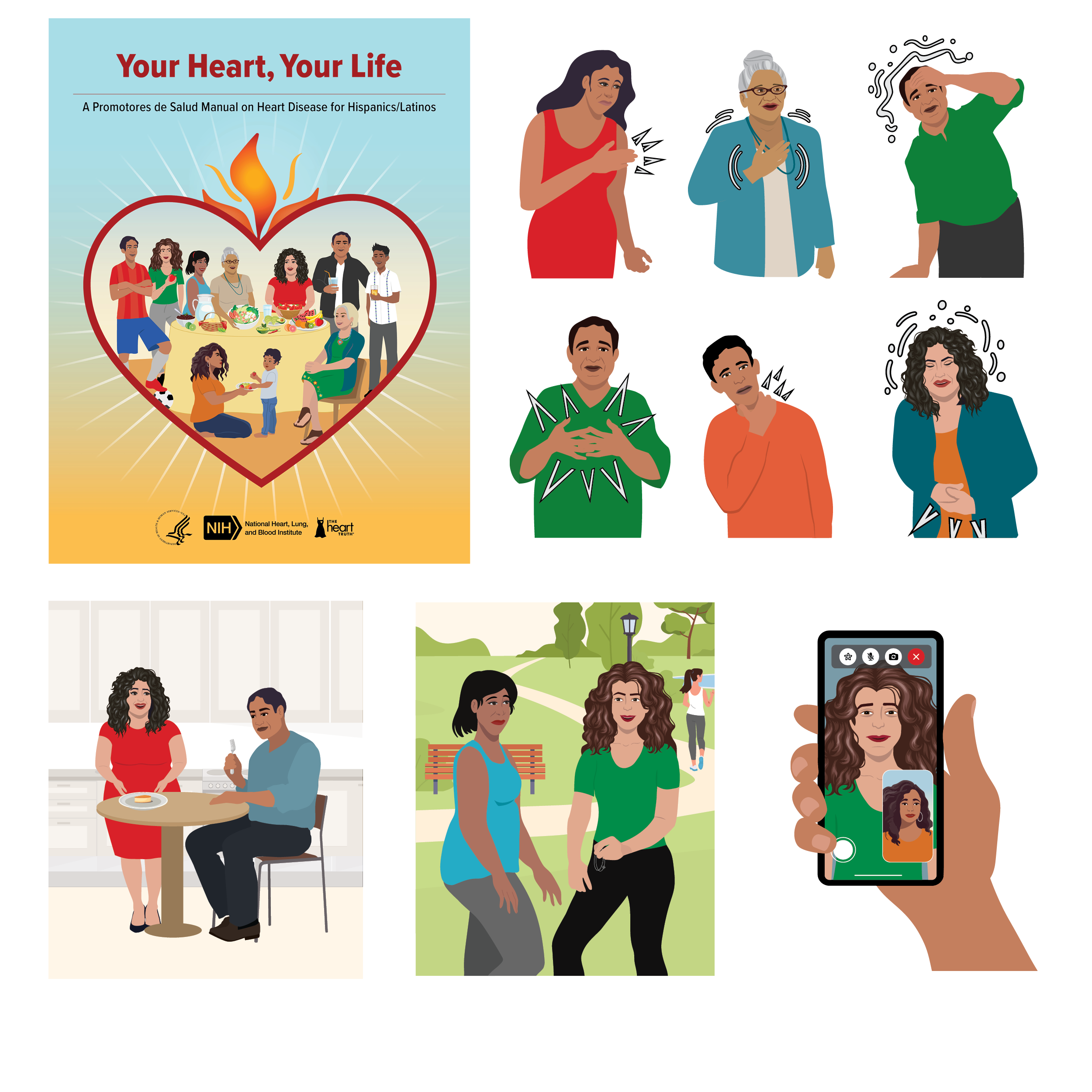  Your Heart, Your Life Manual Sample Illustrations 