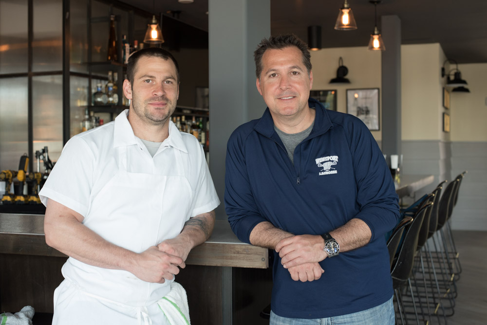 Chef Justin Kaplan & Sal Augeri