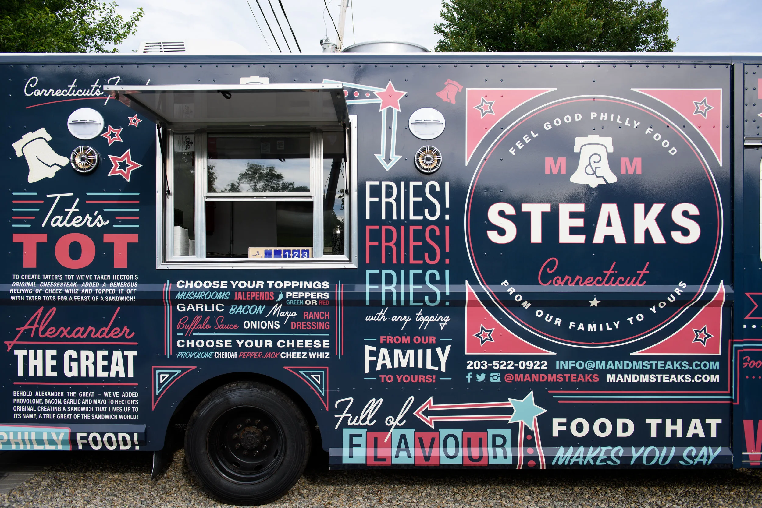 M&M Steaks New Philly Cheesesteak Food Truck Hits the Street — CT Bites
