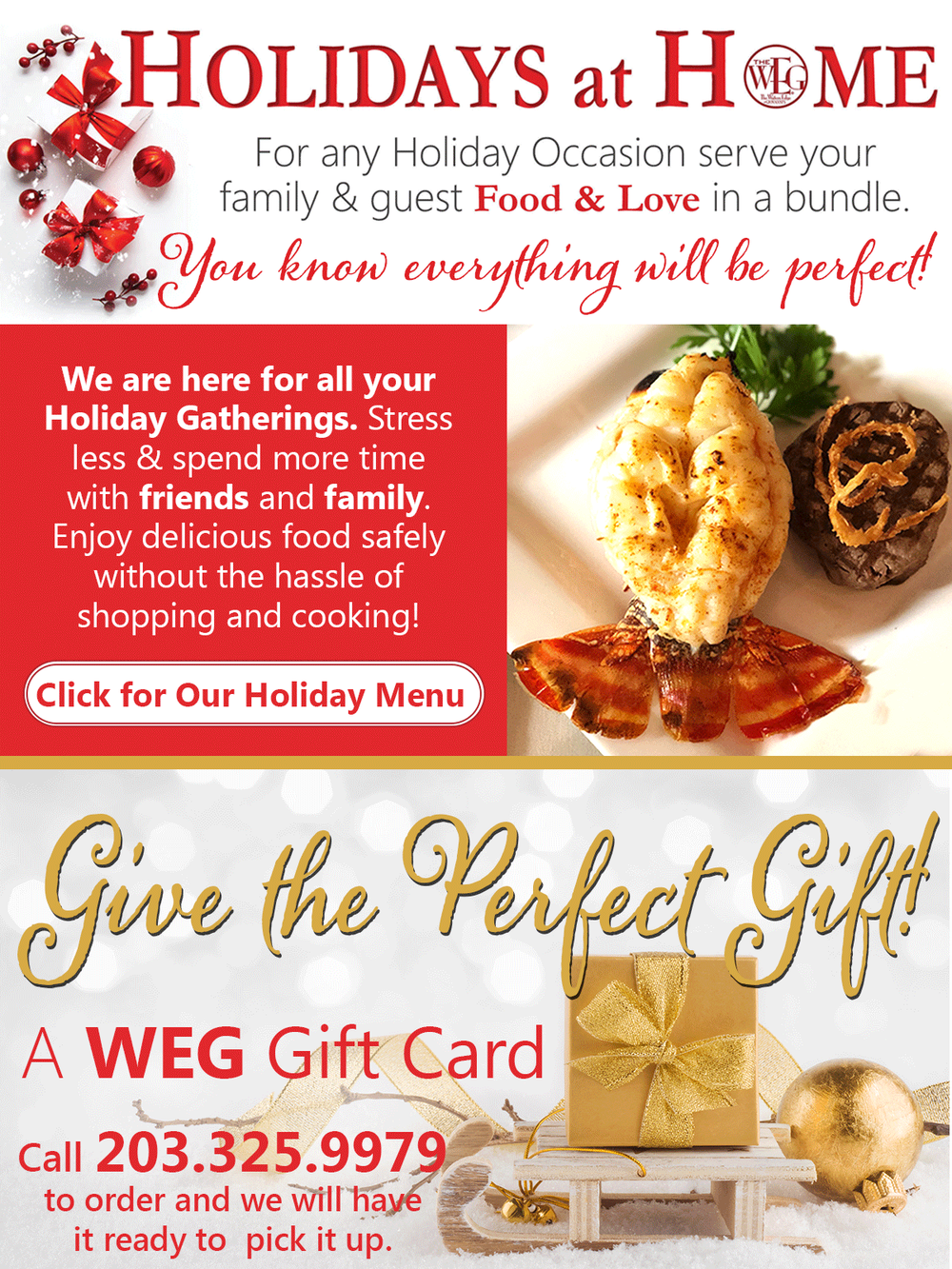 Christmas Brunch In Conn 2022 70+ Ct Restaurants & Caterers Serving Christmas & New Year's Dinners To Go  Or Dine In — Ct Bites