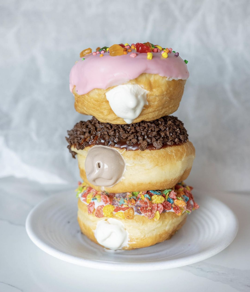 Grounds Donut House in Danbury with Premium Drinks + Ice Cream Injected