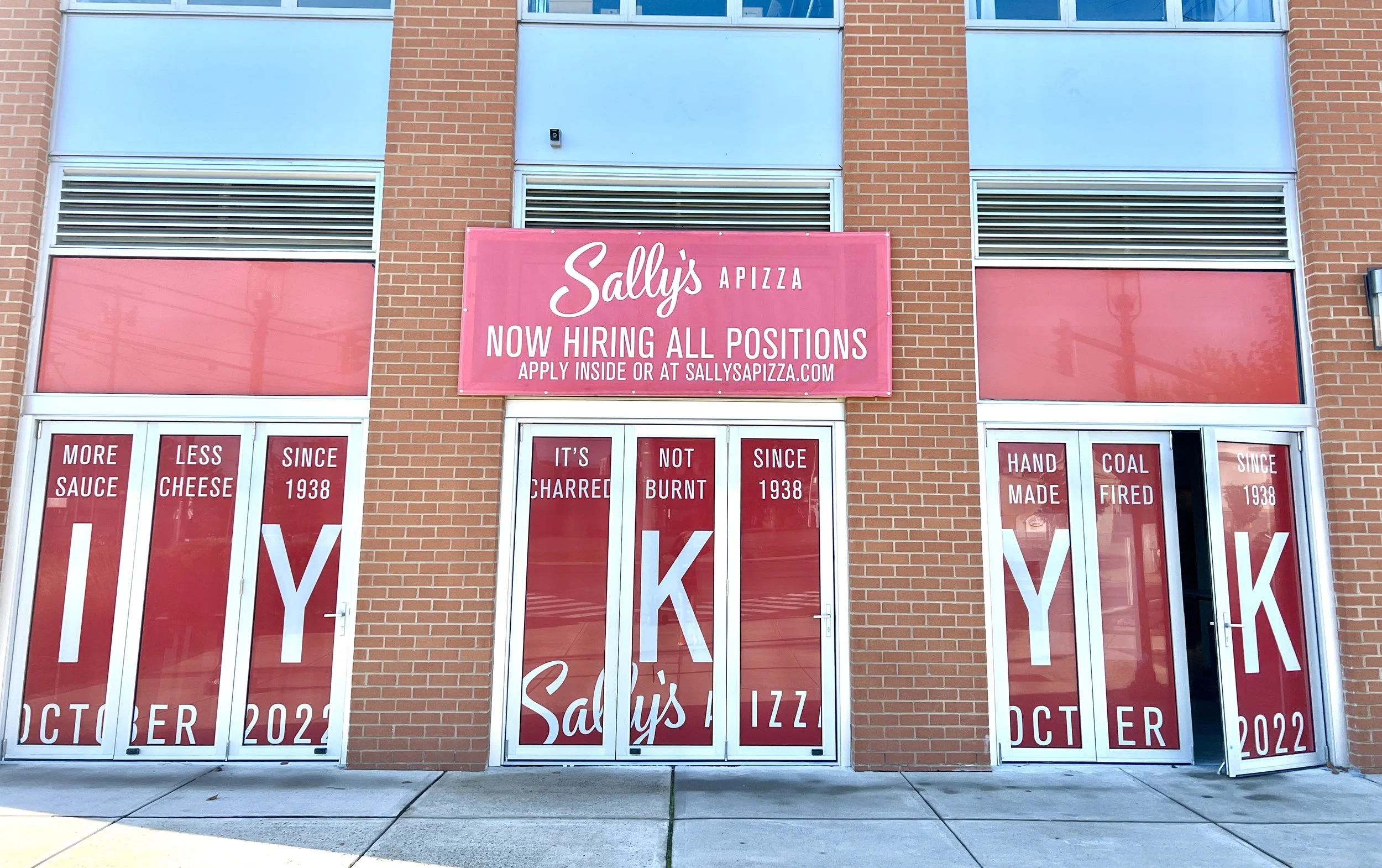 Sally's Apizza Opening in Fairfield October 2022! — CT Bites