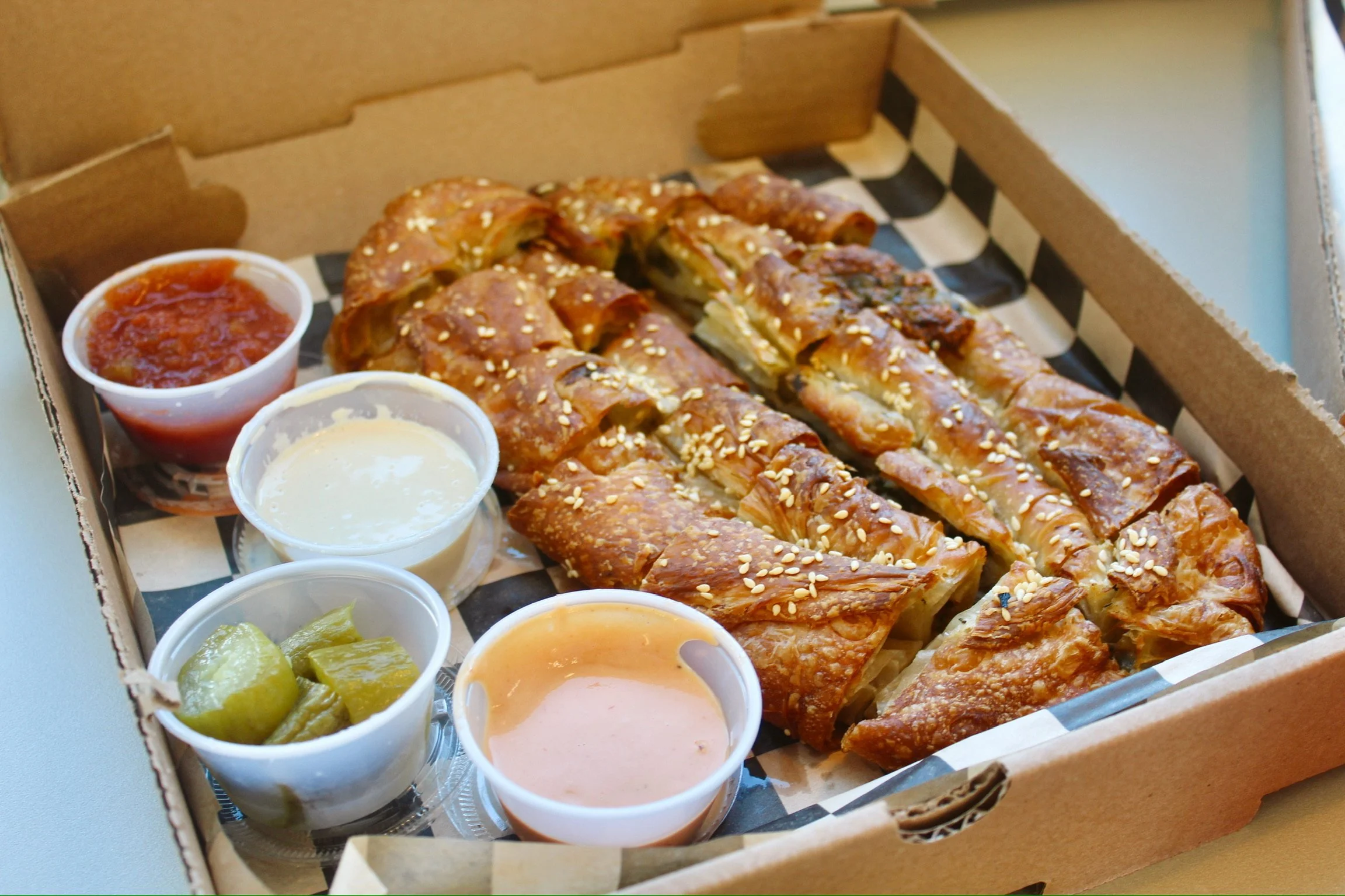 Hidden Gem Alert! Istanbul-Style Turkish Bourekas at Crunch in Woodbridge