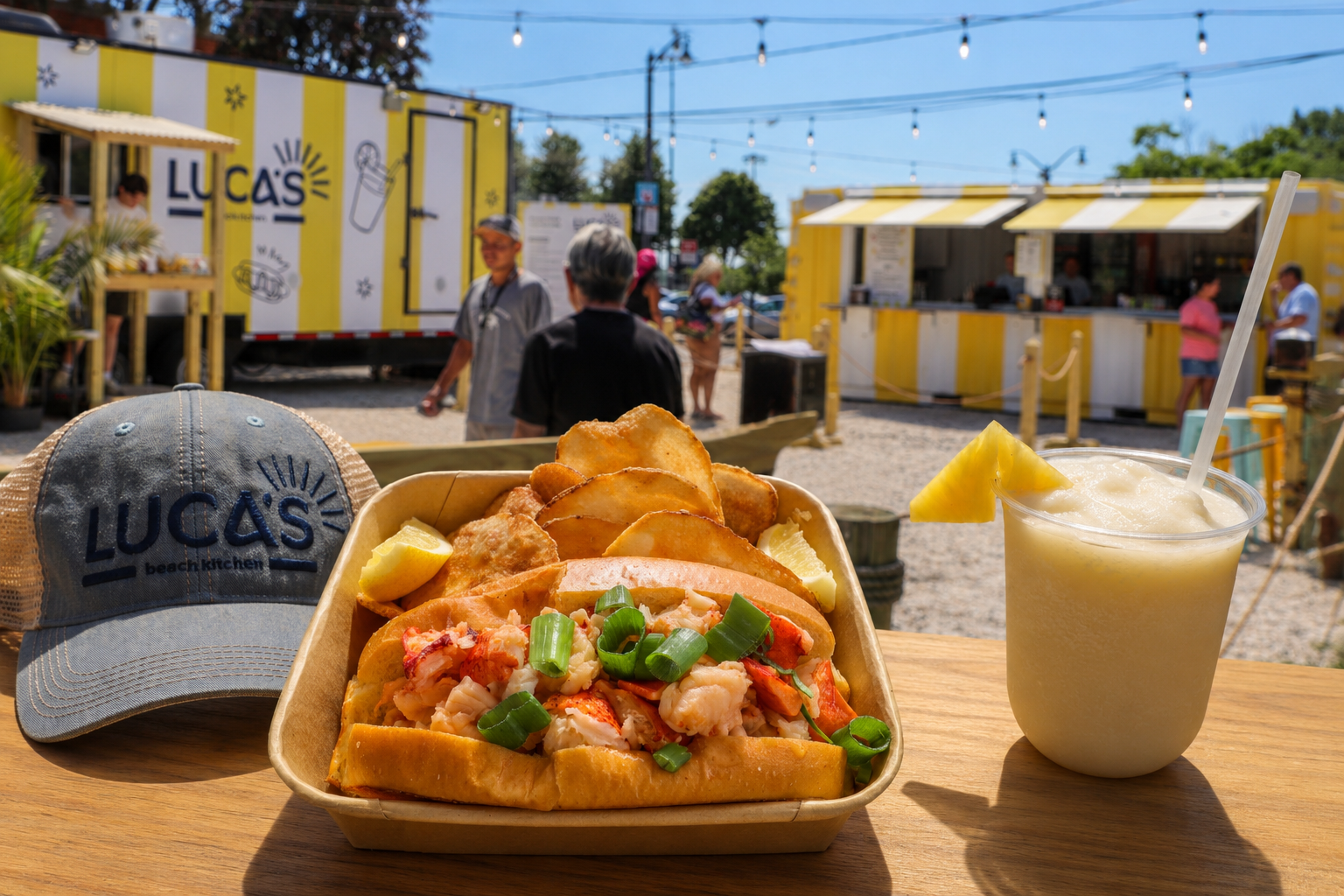 Luca's Beach Kitchen Opens at Calf Pasture Beach in Norwalk