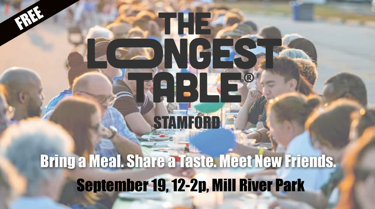 The Longest Table Comes to Stamford: Community Invited to Gather Around One Shared Table