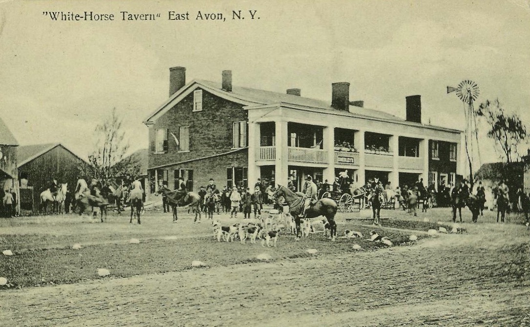  White Horse Tavern. Postcard. AP&HS collection
