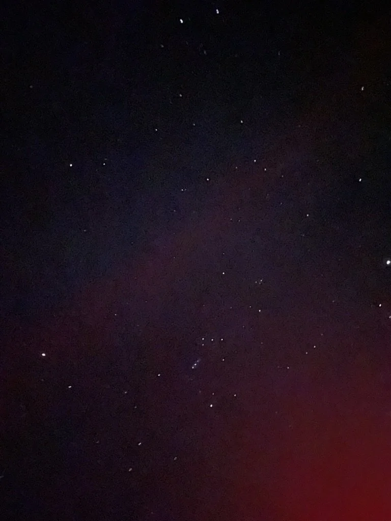 Miah went stargazing