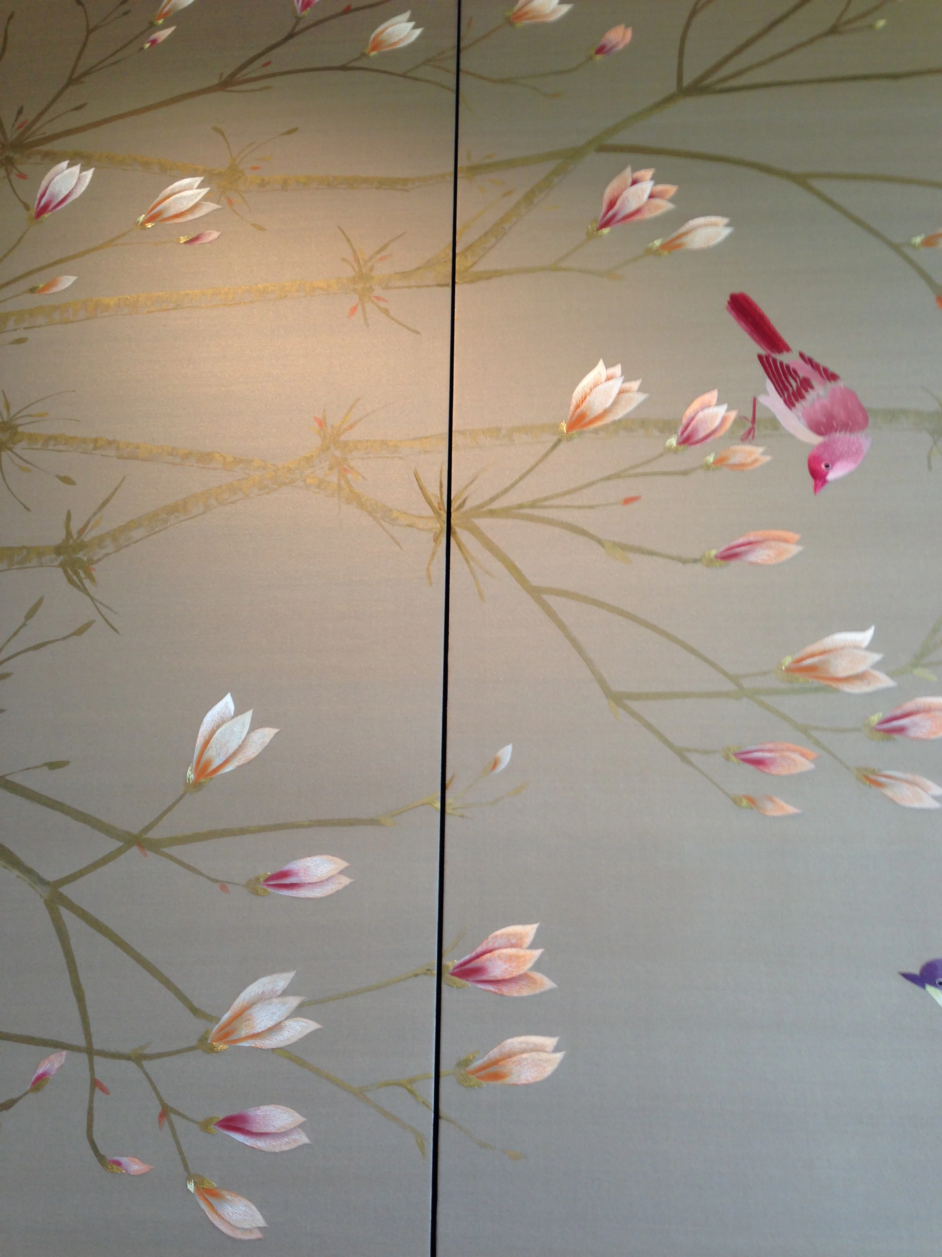 Mismatch Solved on a Handpainted Panel