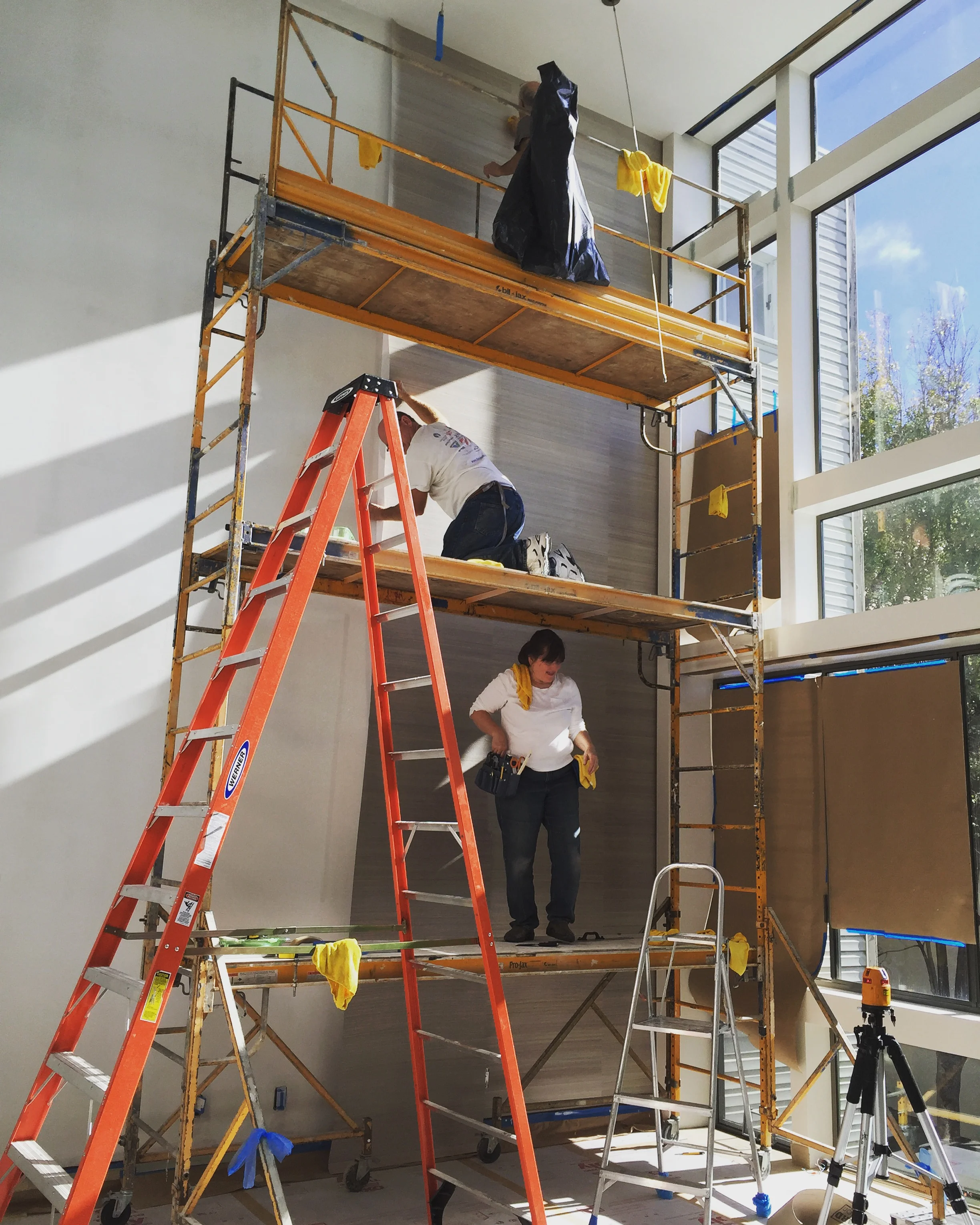 Installation of Phillip Jeffries-Amethyst Empire