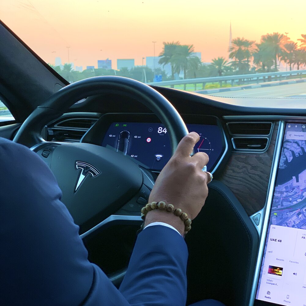 Tesla in Dubai