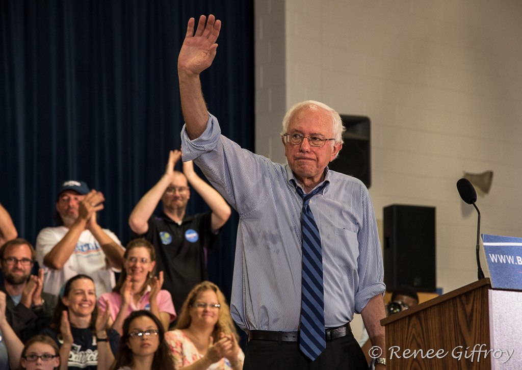 Bernie Sanders in Seabrook, NH