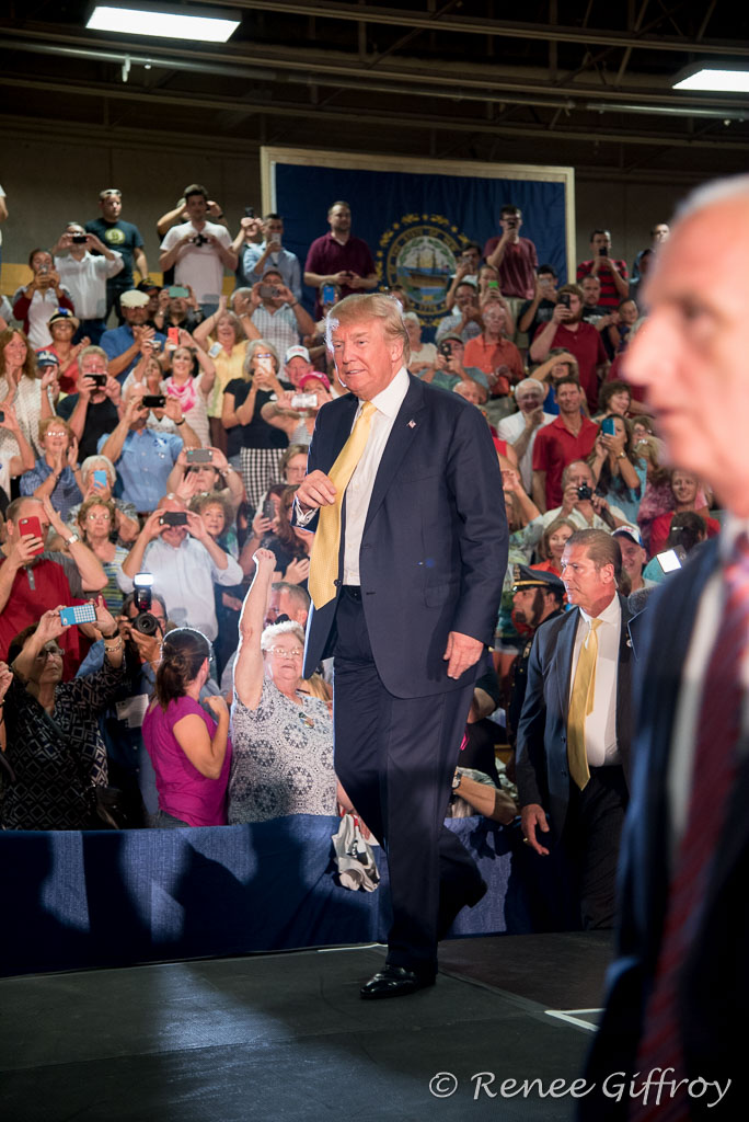 Donald Trump in Rochester, NH