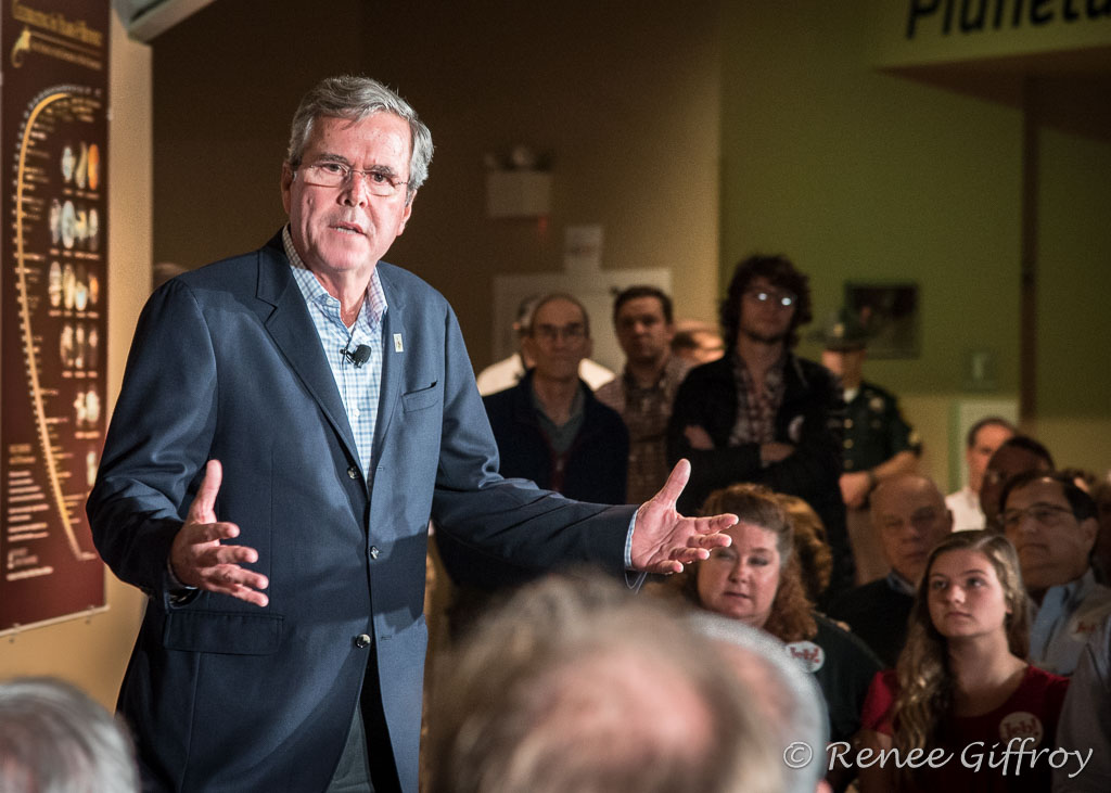 Jeb Bush in Concord, NH