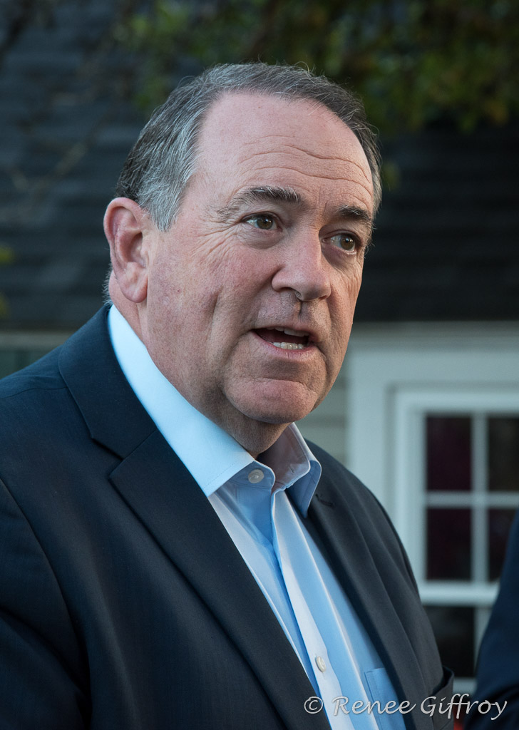 Mike Huckabee in Rye, NH