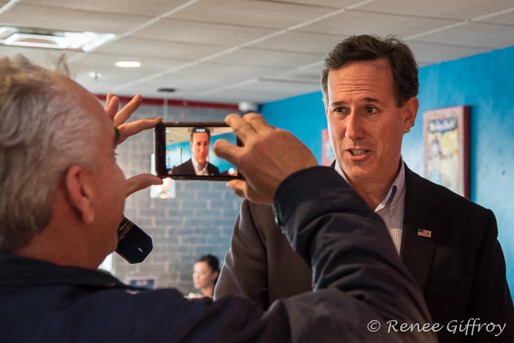 Rick Santorum in Portsmouth, NH