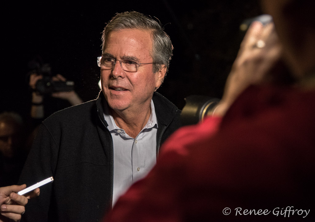 Jeb Bush in Rye, NH