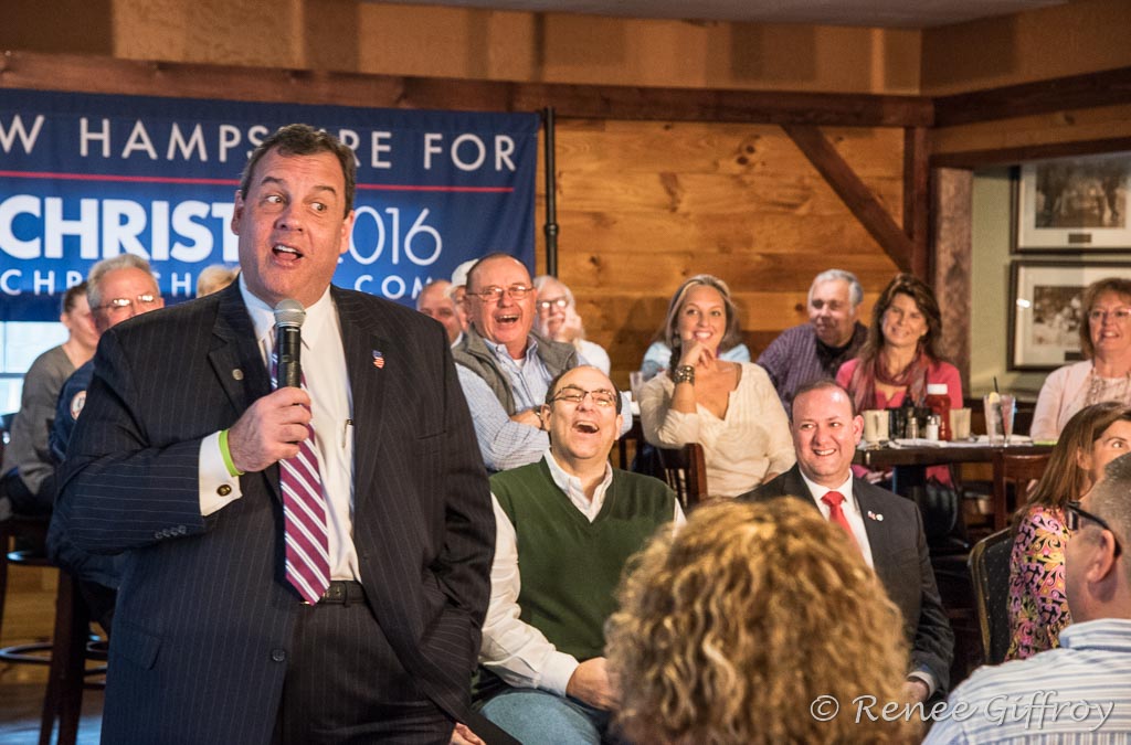 Chris Christie in Somersworth, NH