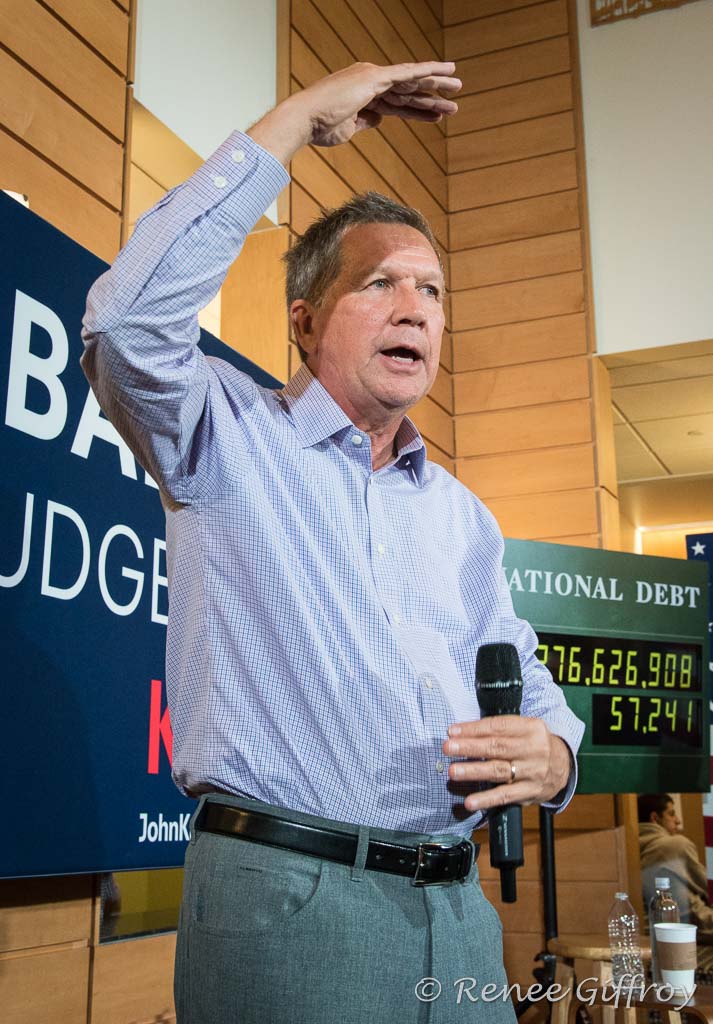 John Kasich in Durham, NH