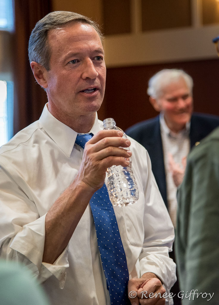 Martin O'Malley in Exeter, NH