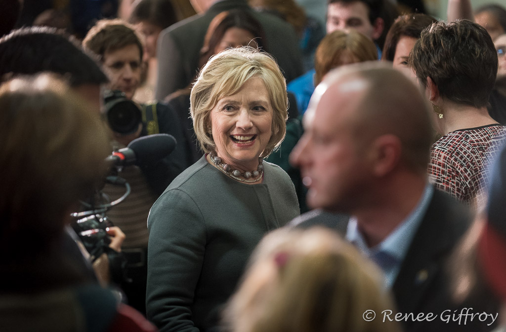 Hillary Clinton in Dover, NH