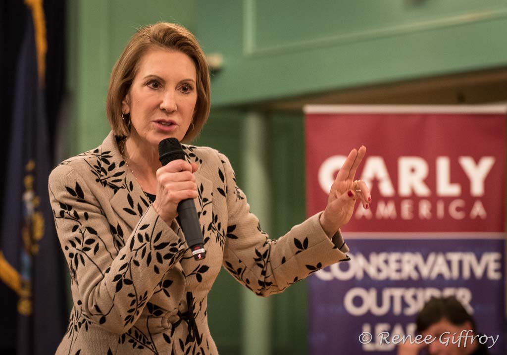 Carly Fiorina in Exeter, NH