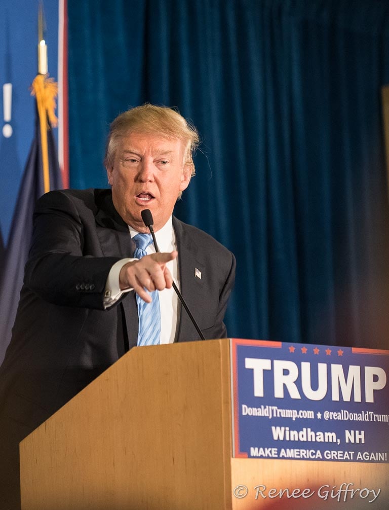 Donald Trump in Windham, NH