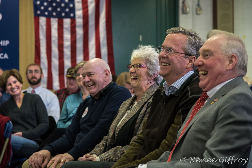 Jeb Bush in Hampton Falls, NH