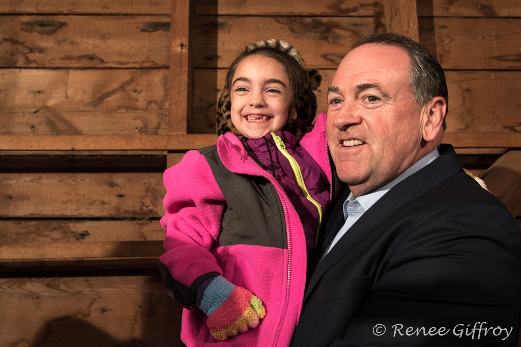 Mike Huckabee in Rye, NH