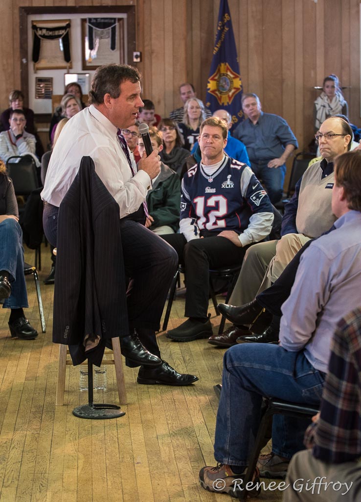 Chris Christie in Portsmouth, NH
