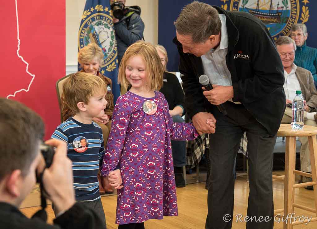 John Kasich in Greenland, NH