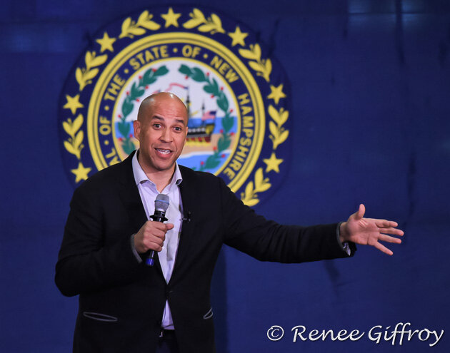 Cory Booker,  Exeter, NH