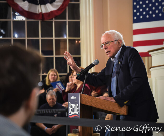 Bernie Sanders, Portsmouth, NH