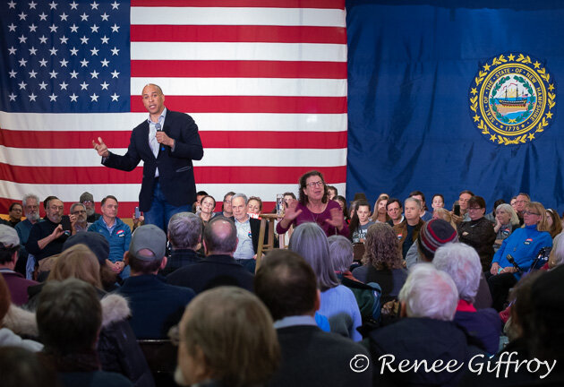 Cory Booker, Exeter, NH