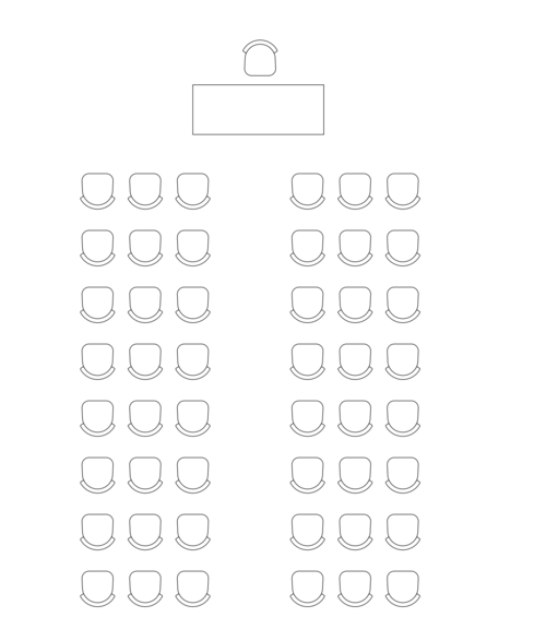 Bordoppsett konferanse: kino