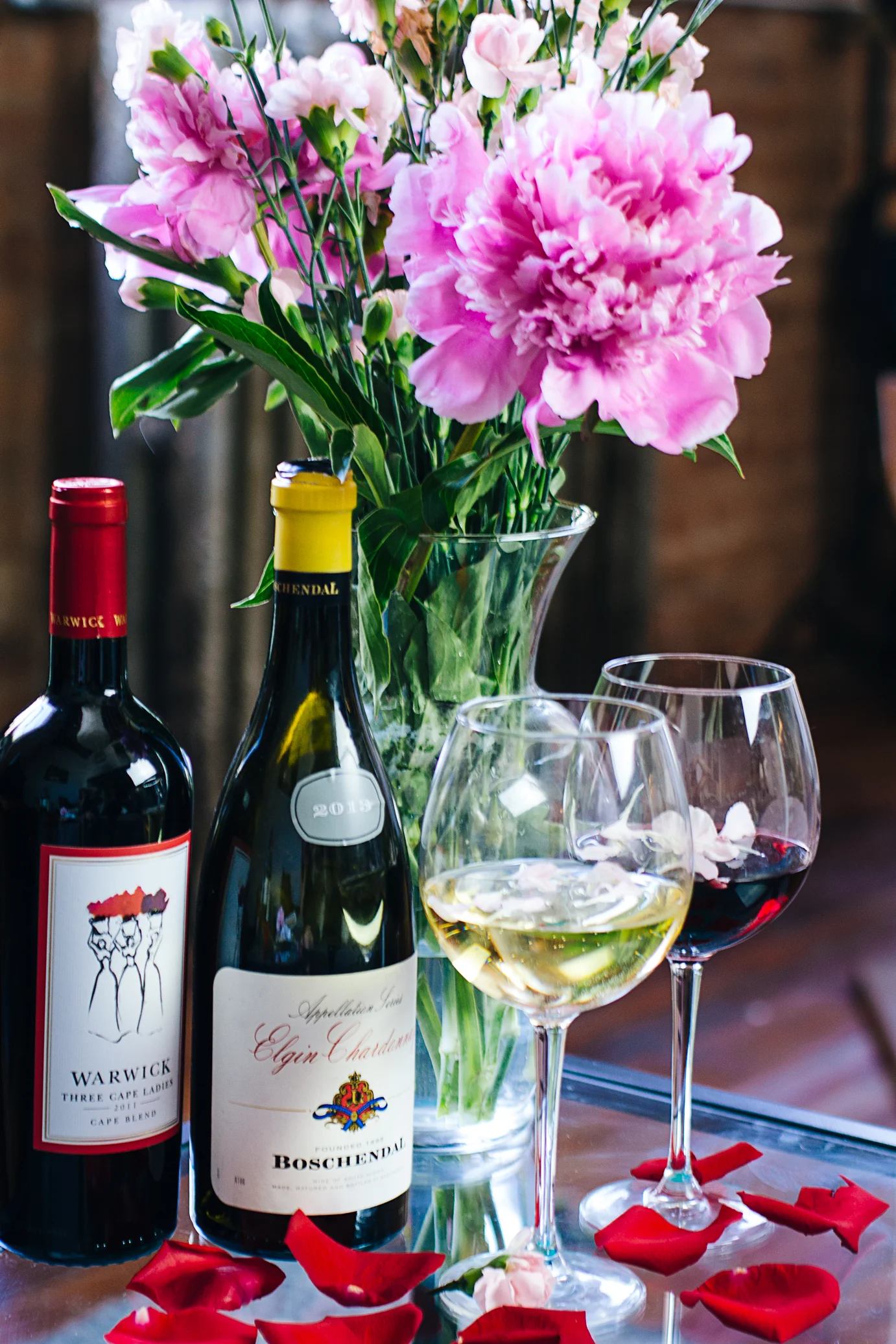Mothers Day Flowers and Wine.jpg