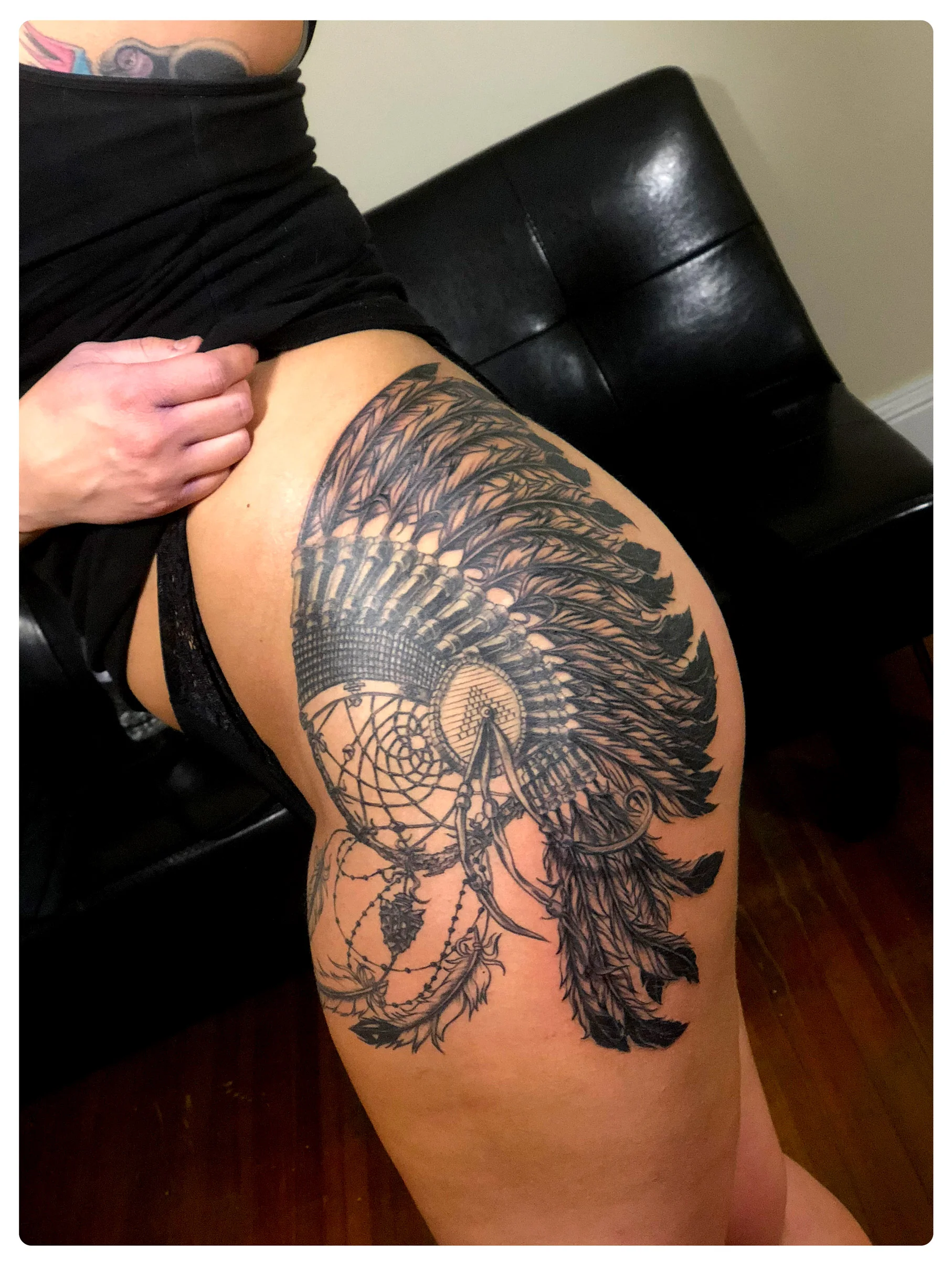 In-Progress Tattoo by Shane Acuff