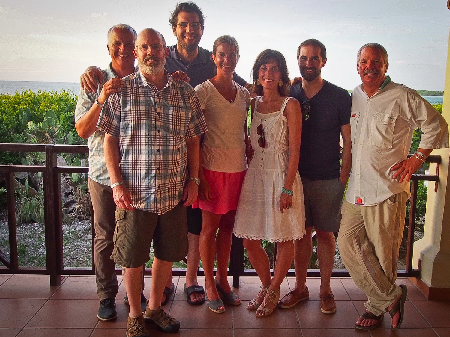 Our group......host Jon Covich, Howard, Brian, Kate, Katie, Jeremy and Tim