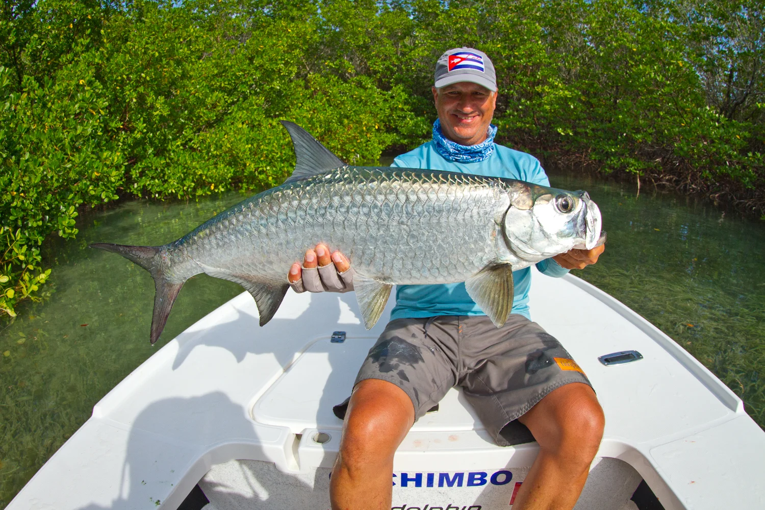 Great back-country Tarpon completed one of our Grand-Slams