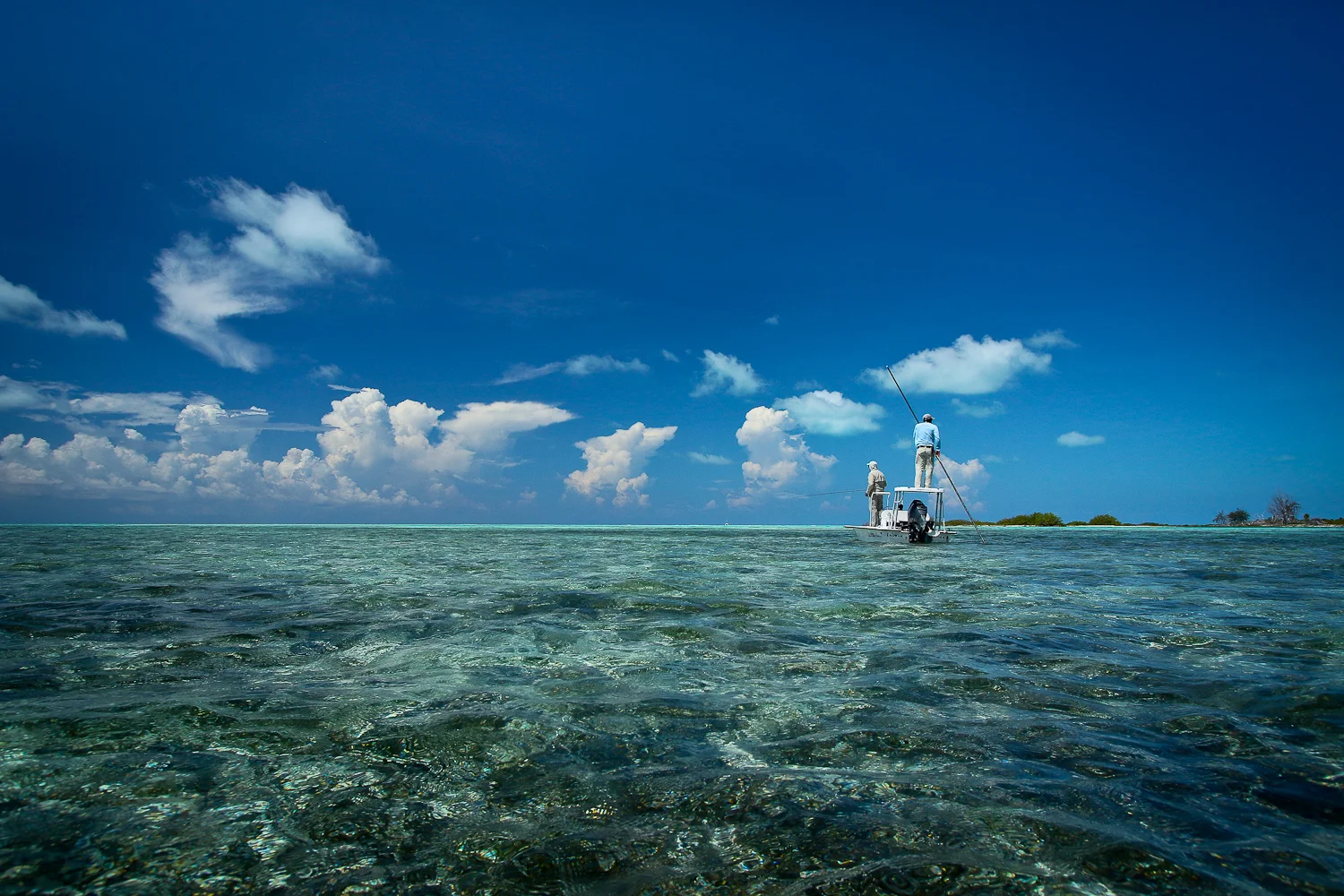 The flats around Cayo Largo are unsurpassed in their beauty