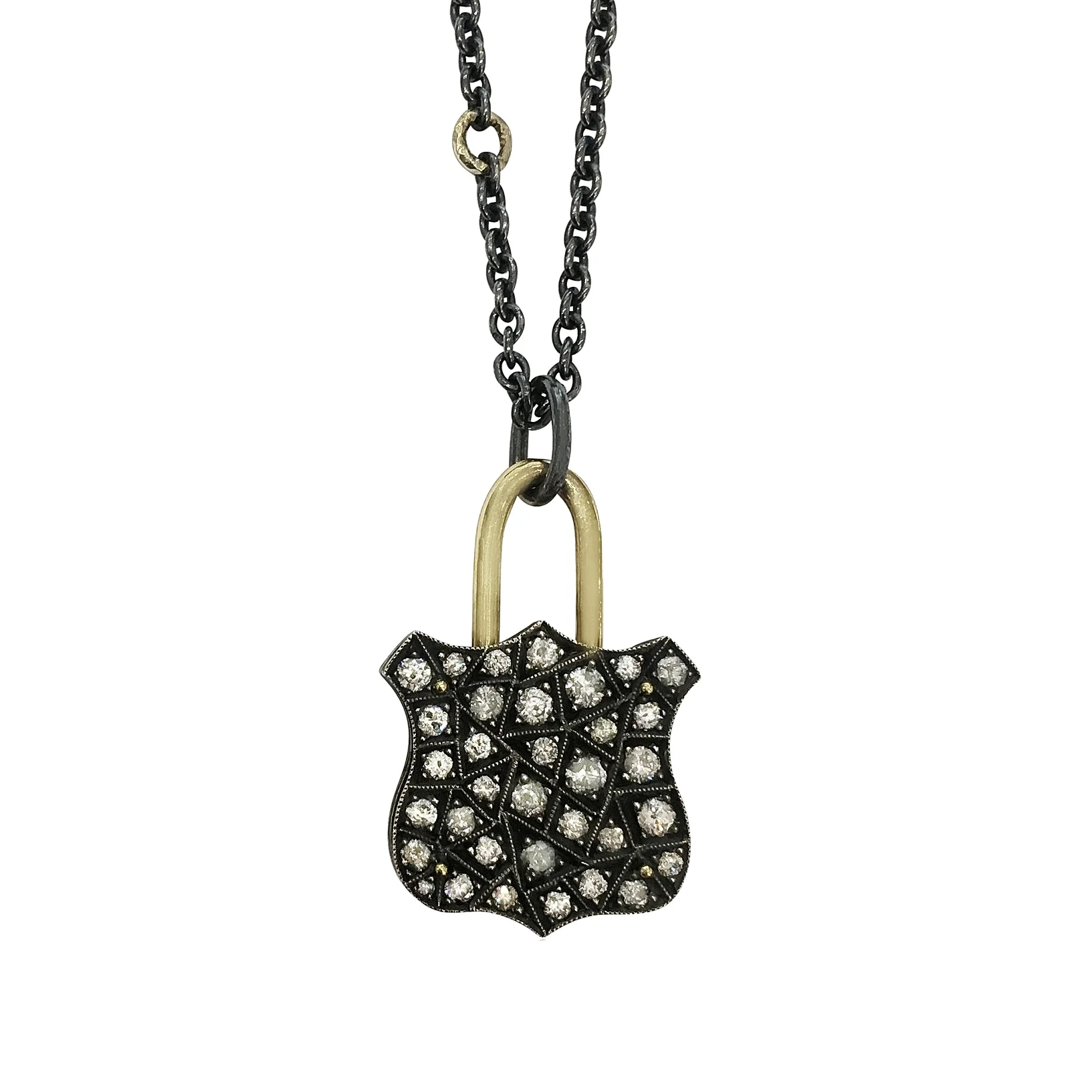 Silver and Diamond Locket