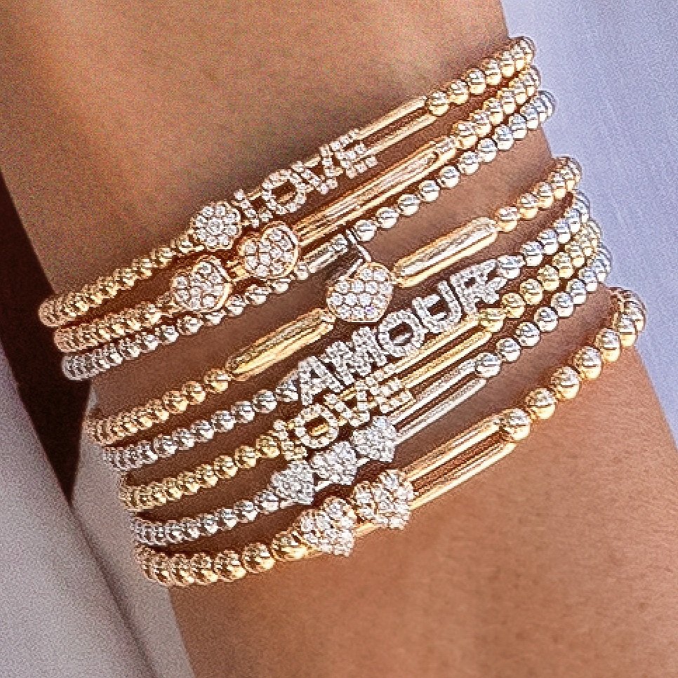 Sabbia Fine Jewelry - Love Stretch Bracelet