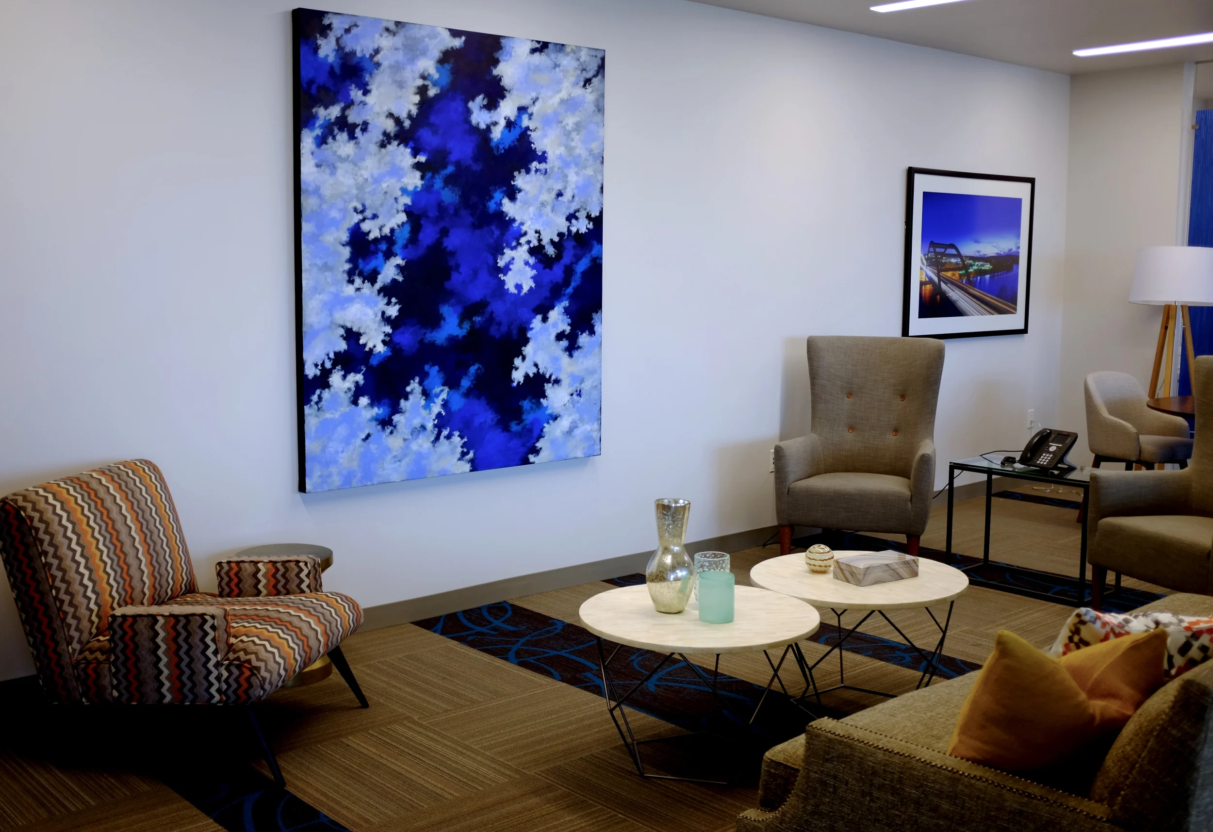 STEELE I, 2015 60" x 72" CANVAS
