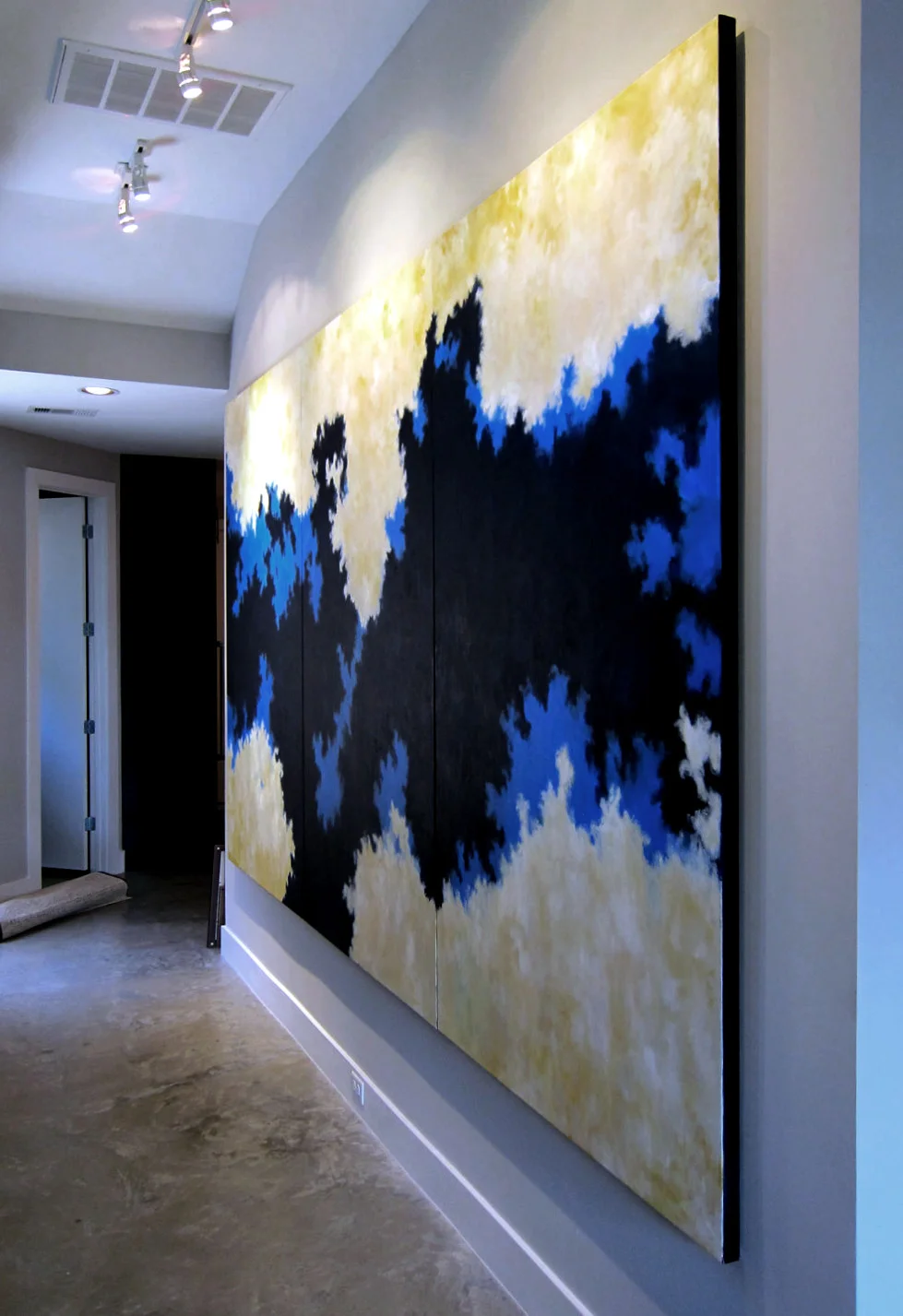 TRANSIER, 2012 84" x 144" CANVAS