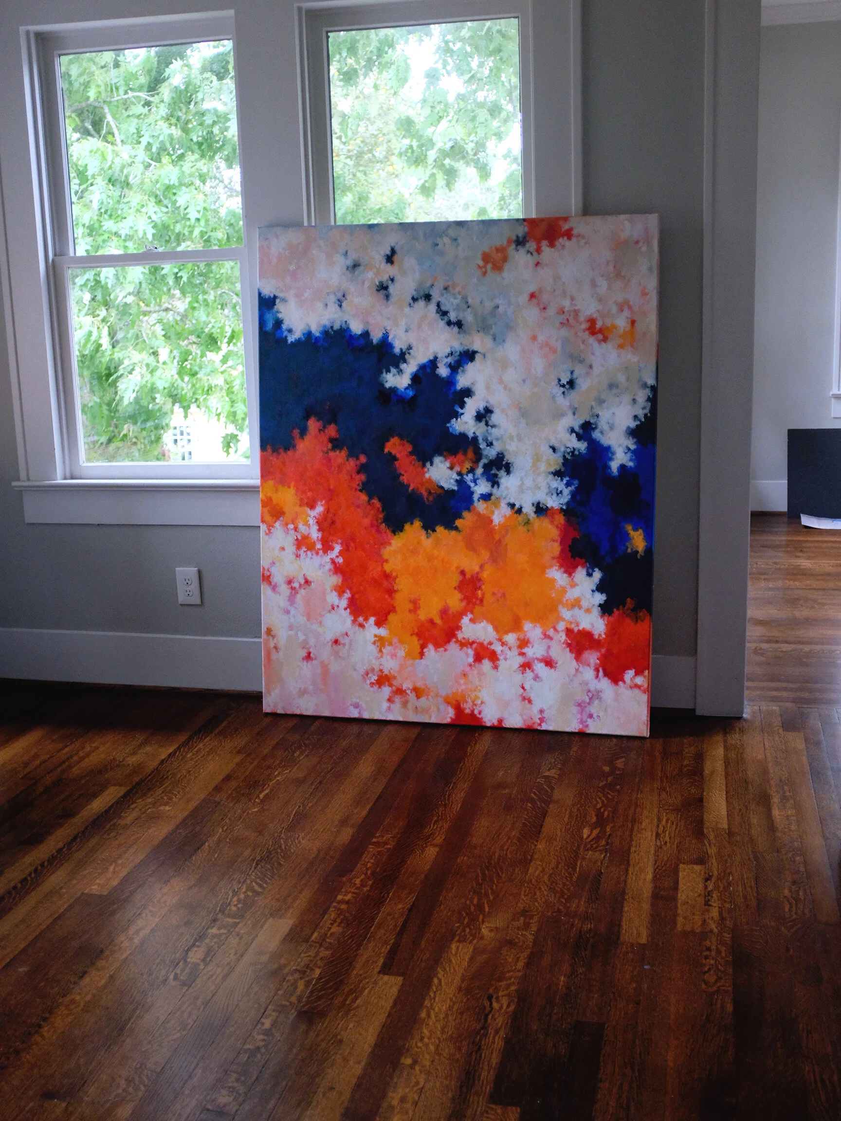 THE DREAM ROOM 48” x 60”Something a little less monumental, yet still ready to fill up large wall space.
