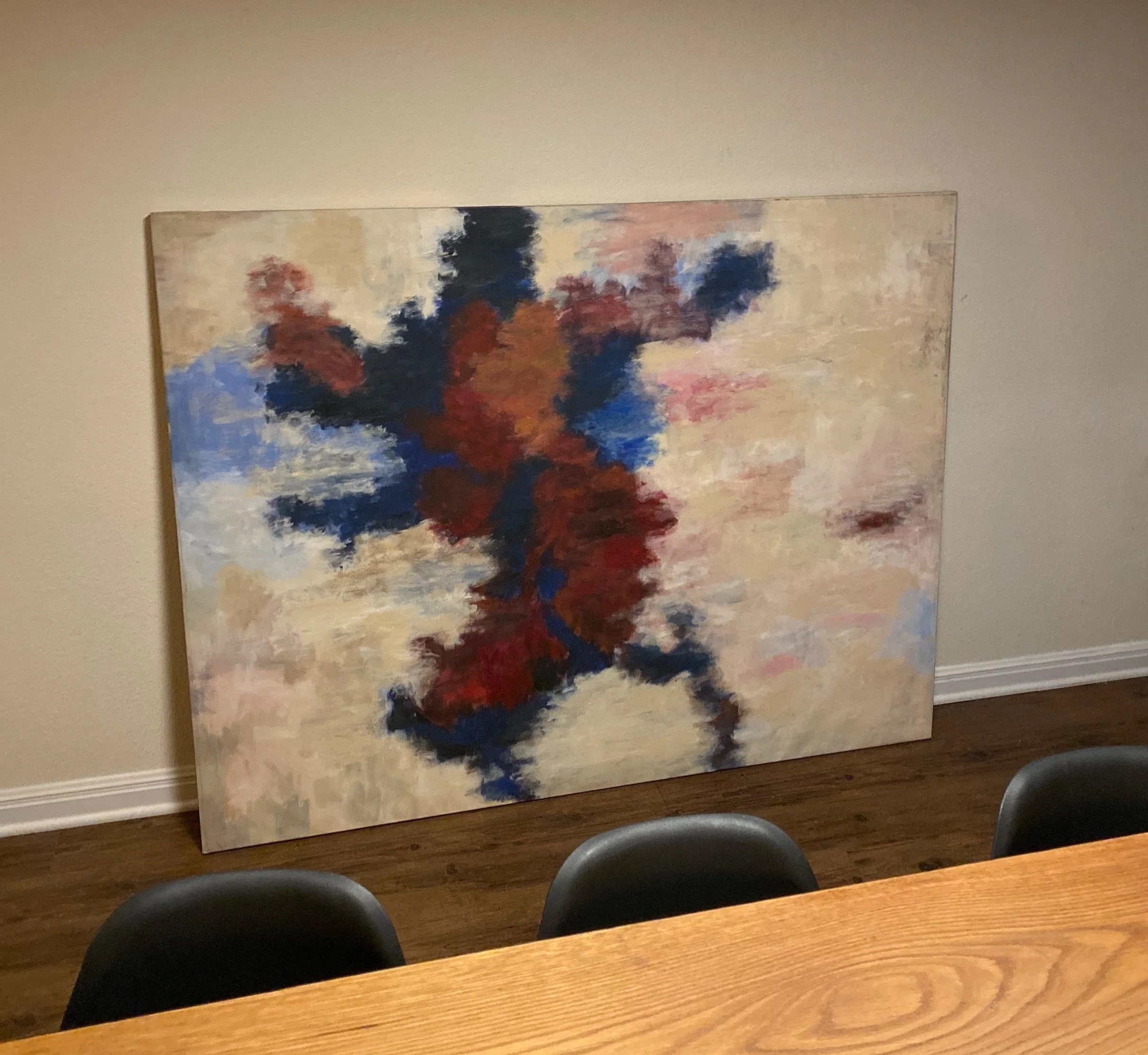  FIRST FRUIT OF A NEW SEASON III (aka Bearcat), 2001  63” x 49” CANVAS 