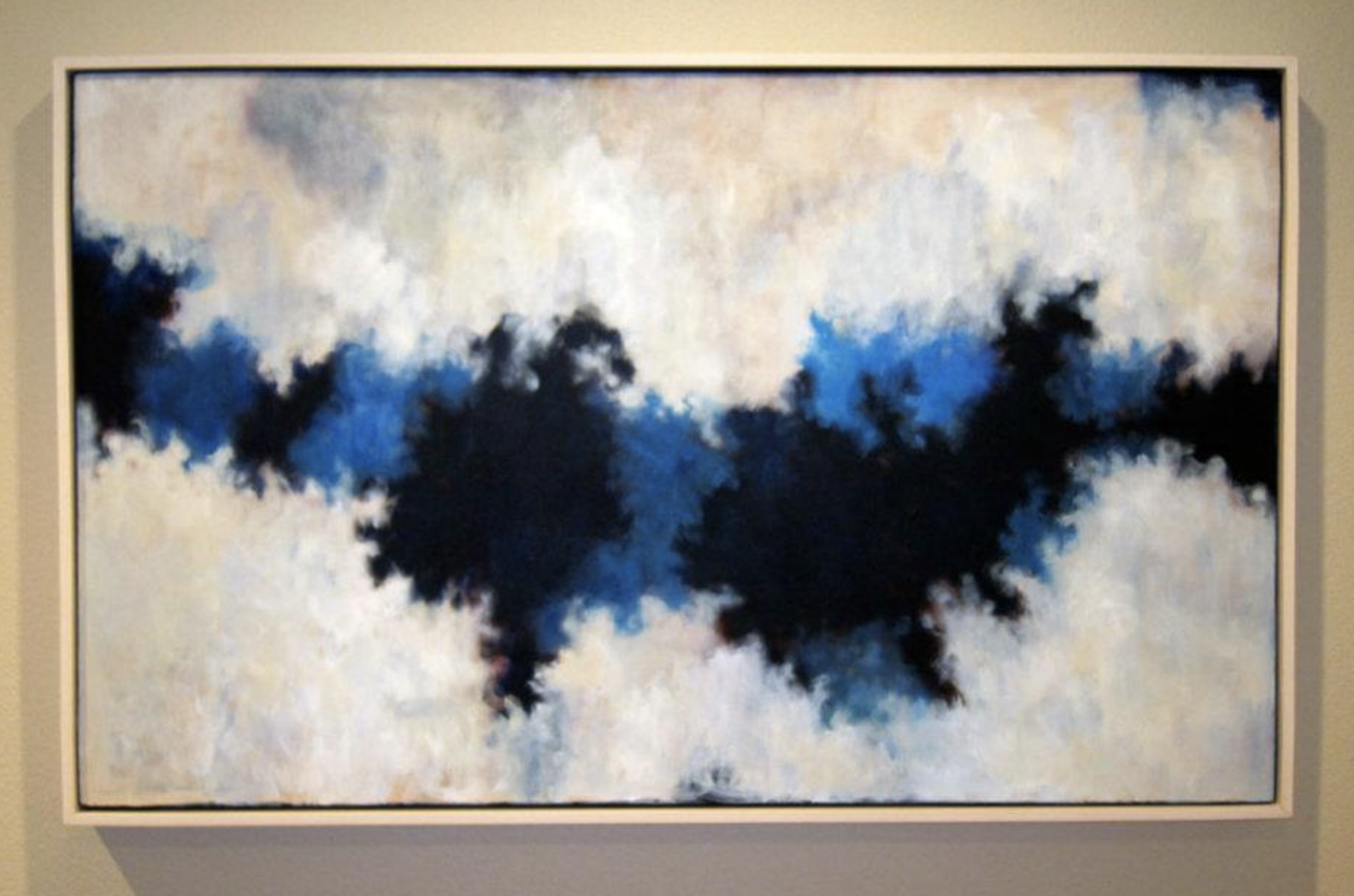  ROSLYN BLUE, ~2002  31” x 51” CANVAS 