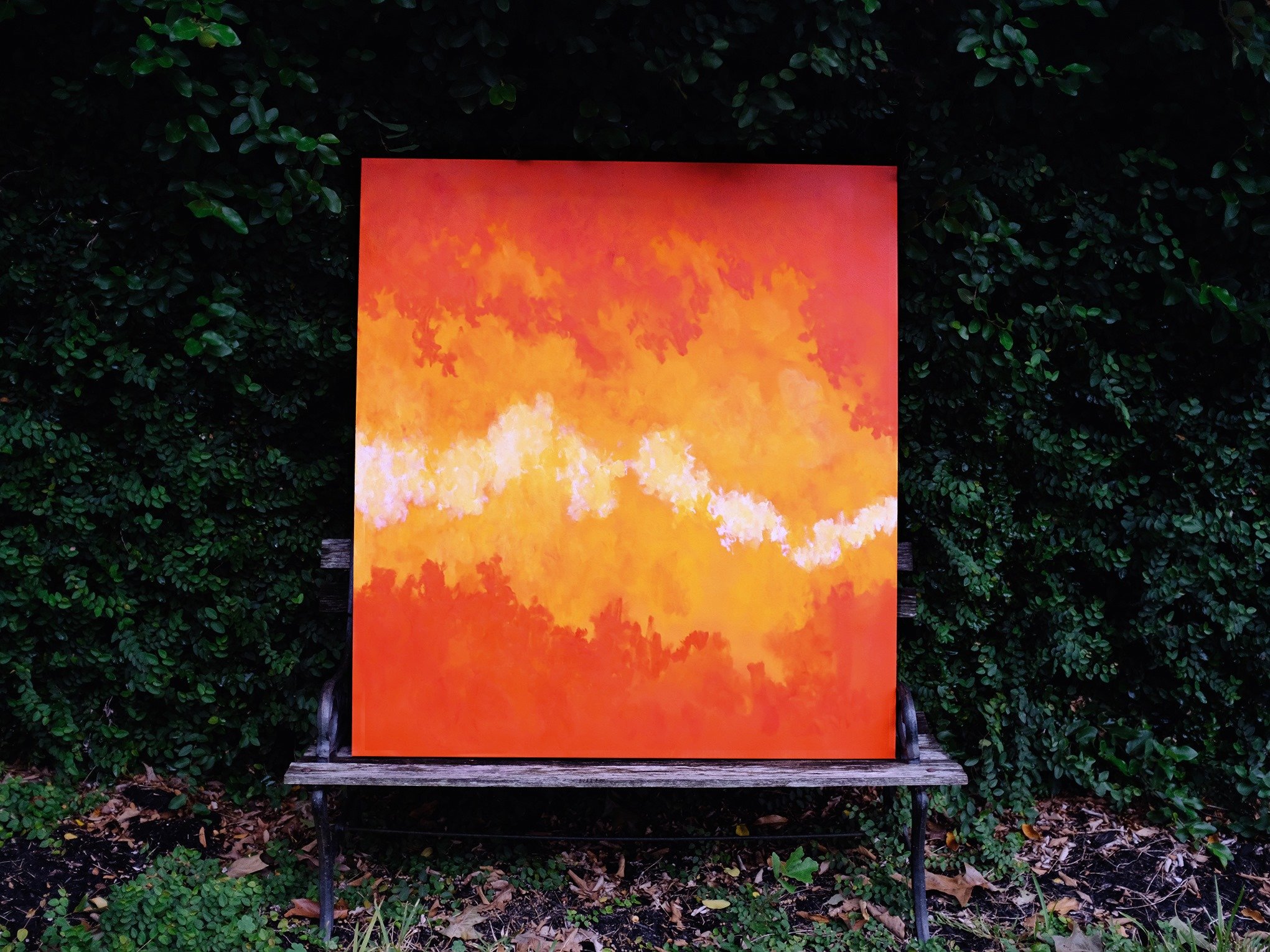  GO STROS. EARN IT BACK., 2019  40” x 44” CANVAS 